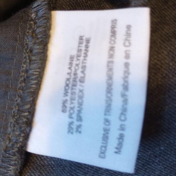 Tory Burch cropped pant modified sailor front. Size 10. EUC. - Picture 8 of 9